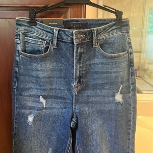 Risen LA Distressed Slim Boyfriend Jeans
